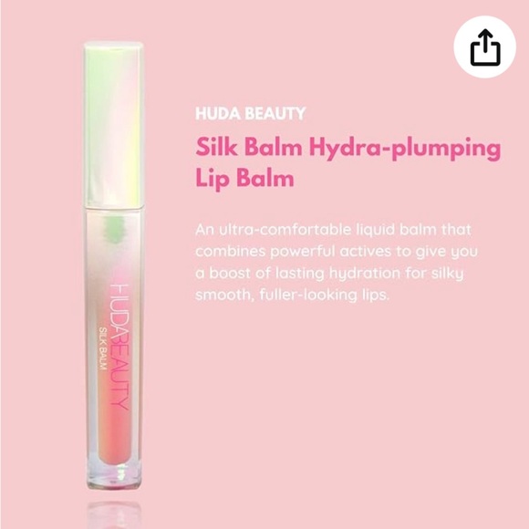 Huda Beauty Liquid Matte Lipstick- Trendsetter & Hydra Plumping Lip Balm Blush - Picture 5 of 7